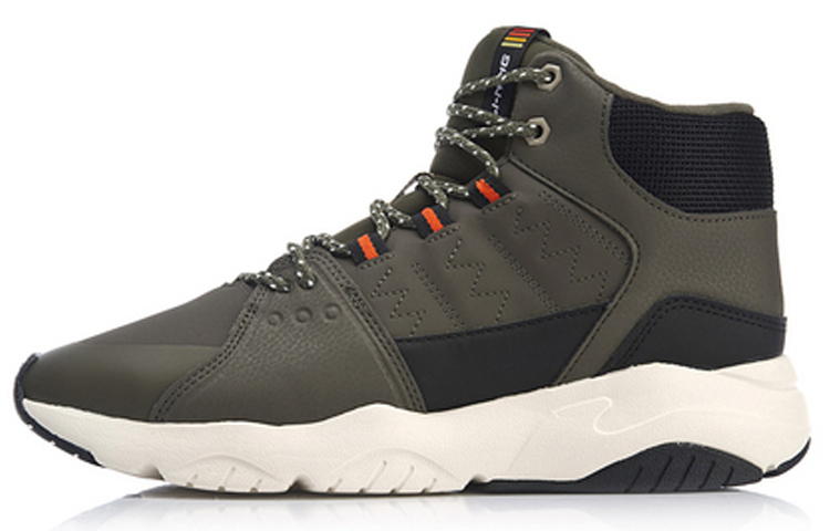 Li-Ning Pioneer High 'Black Olive Green' AGCN125-5