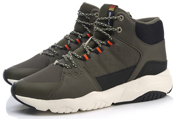 Li-Ning Pioneer High 'Black Olive Green' AGCN125-5 Lookbook Li-Ning Pioneer High 'Black Olive Green' AGCN125-5