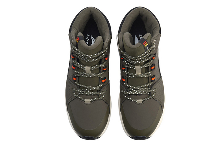 Shop Li-Ning Pioneer High 'Black Olive Green' AGCN125-5