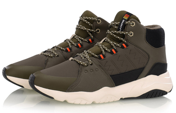Lookbook Li-Ning Pioneer High 'Olive Green' AGCN125-3