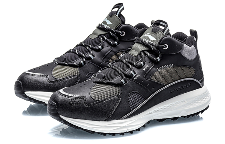 Lookbook Li-Ning Pioneer Mid 'Black Grey' AGLQ139-3