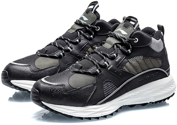 Li-Ning Pioneer Mid 'Black Grey' AGLQ139-3 Lookbook Li-Ning Pioneer Mid 'Black Grey' AGLQ139-3