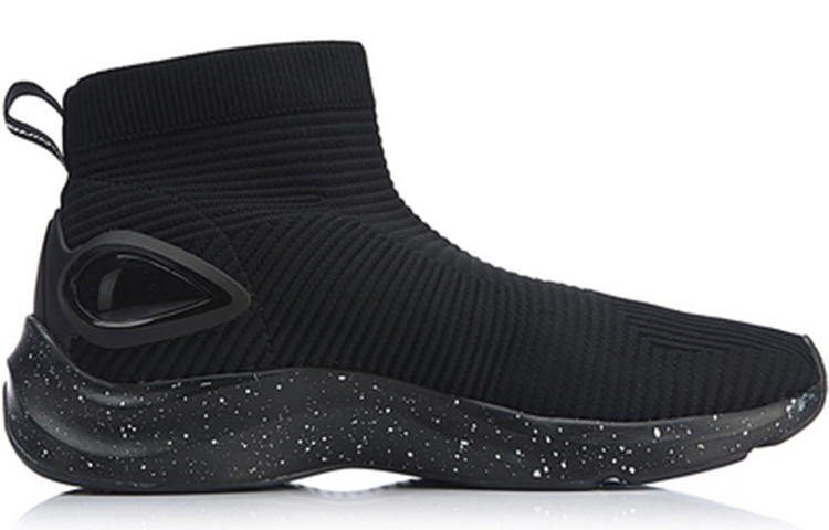Lookbook Li-Ning Pointbreak No Boundary Tinggi 'Hitam' AGLN121-4