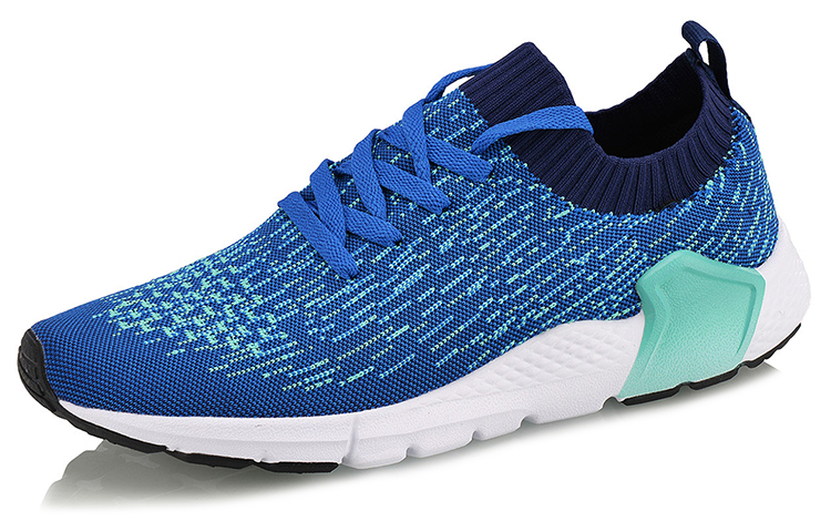 Order Li-Ning Planet ''Blauw Gebreide Sok'' AGCM213-2