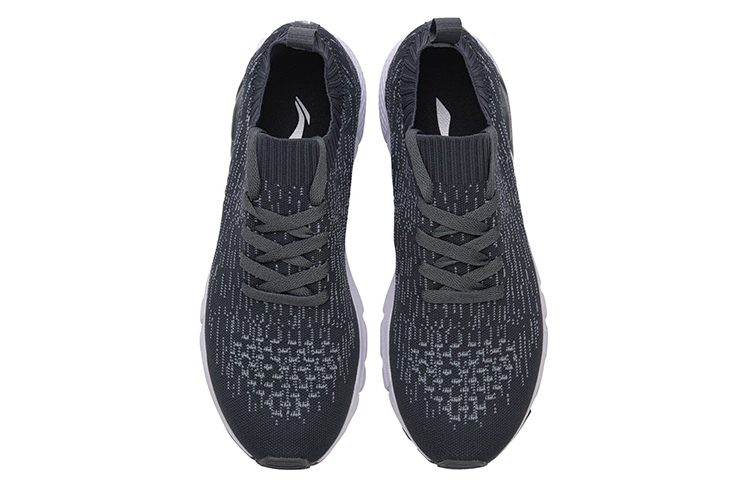Shop Li-Ning Planet ''Graues Strick-Socken-Design'' AGCM213-3