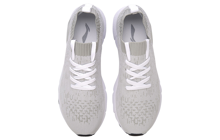 Shop Li-Ning Planet ''Gris Blanc'' AGCM213-1