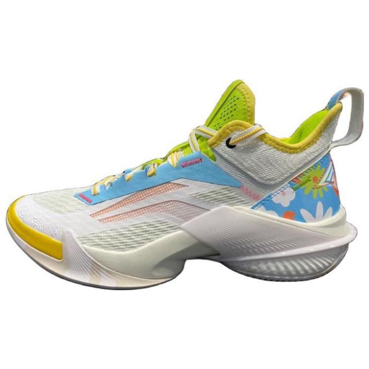 Shop Li-Ning Power 10 'Blossom' Zapatillas Deportivas Florales. ABAT089-2