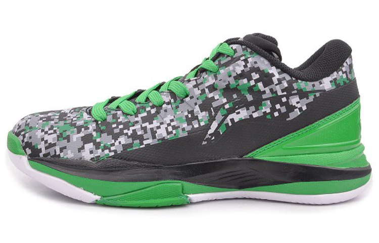 Li-Ning Power 1 Low 'Black Green Camo' ABAJ027-1