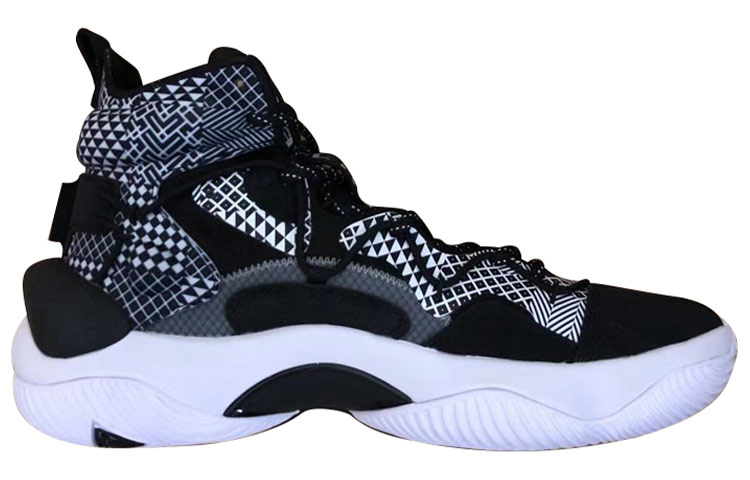 Order 李寧 パワー6 プレミアム ハイ 'ブラック' (Rīningu Pawā 6 Puremiamu Hai 'Burakku') ABAQ011-4