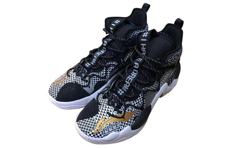 Lookbook 李寧 パワー6 プレミアム ハイ 'ブラック' (Rīningu Pawā 6 Puremiamu Hai 'Burakku') ABAQ011-4