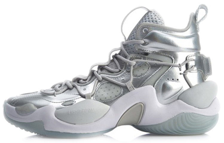 Li-Ning Power 6 Premium Hi 'Silver Grey' ABAQ011-5