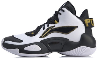 Li-Ning Power 6 Premium Mid 'White Black Gold' ABAP067-4 Li-Ning Power 6 Premium Mid 'White Black Gold' ABAP067-4
