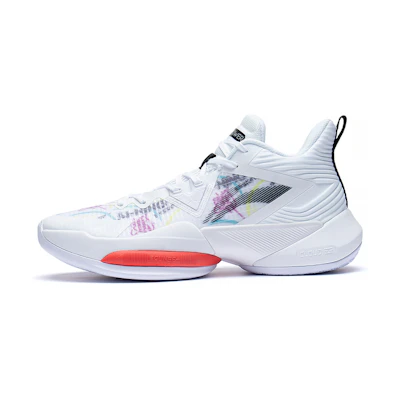 Li-Ning Power 8 Mid 'White Red Black'