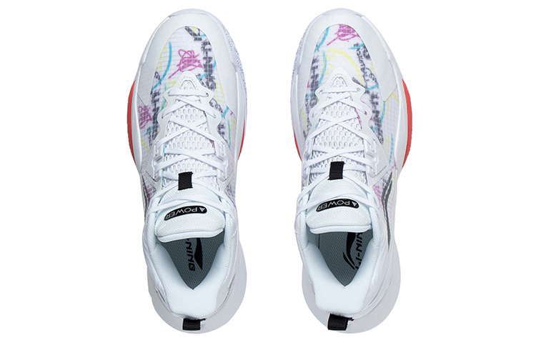 Lookbook 李宁 Power 8 中帮“白红黑” ABPS073-3