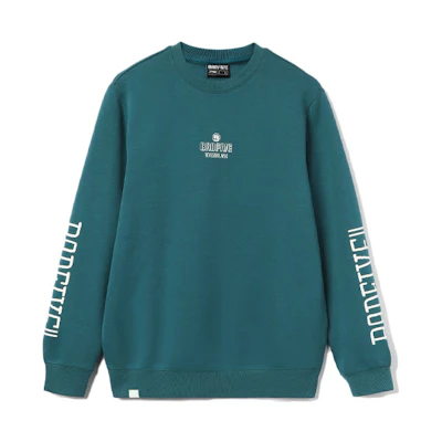 Li-Ning Printed Logo Crewneck Sweatshirt Coral Blue AWDR413-2