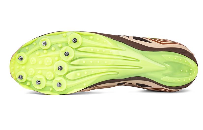 Shop LiNing李寧 專業訓練 減震防滑耐磨 低筒 跑步鞋 男女同款 棕色