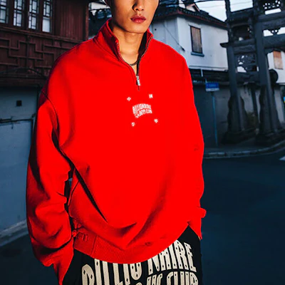 Li-Ning Prosperity Embroidered Pullover Jacket Vermilion Red AWDU671-3 Shop Li-Ning Prosperity Embroidered Pullover Jacket Vermilion Red AWDU671-3