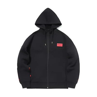 Li-Ning Prosperity Hoodie Black Loose Fit Athletic Long Sleeve AWDR023-1