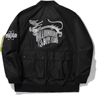 Li-Ning Prosperity Series Dragon Logo Full-Zip Jacket Black AFDU589-1 Li-Ning Prosperity Series Dragon Logo Full-Zip Jacket Black AFDU589-1