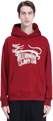 Li-Ning Prosperity Series Red Hoodie with Logo Print Unisex AWDU669-3 Shop Li-Ning Prosperity Series Red Hoodie with Logo Print Unisex AWDU669-3