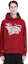Shop Li-Ning Prosperity Series Red Hoodie with Logo Print Unisex AWDU669-3