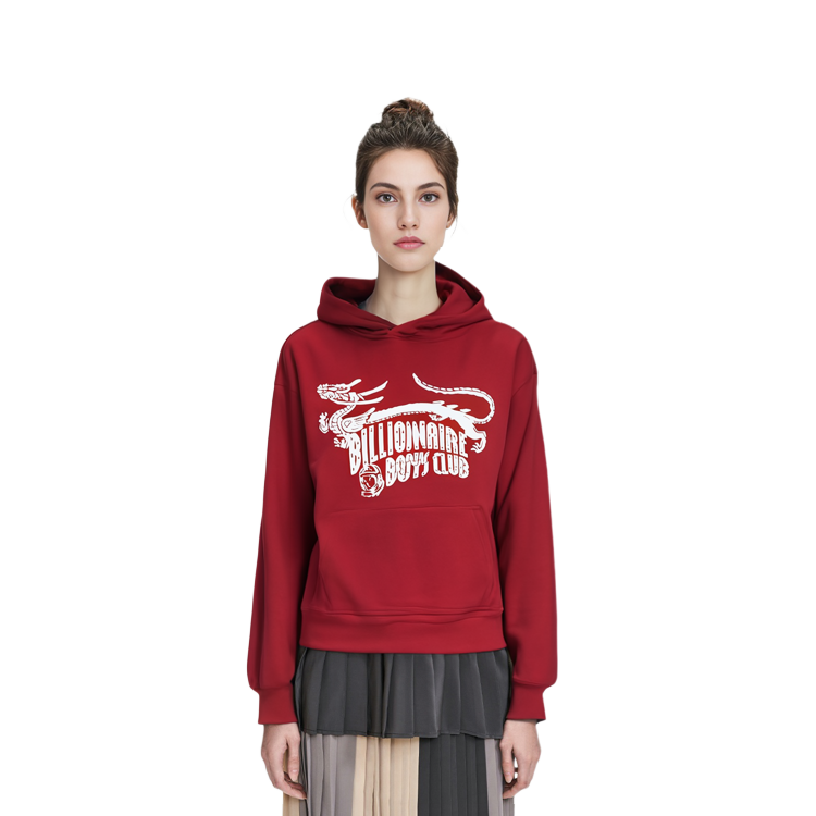 Purchase Li-Ning Prosperity Series Red Hoodie with Logo Print Unisex AWDU669-3