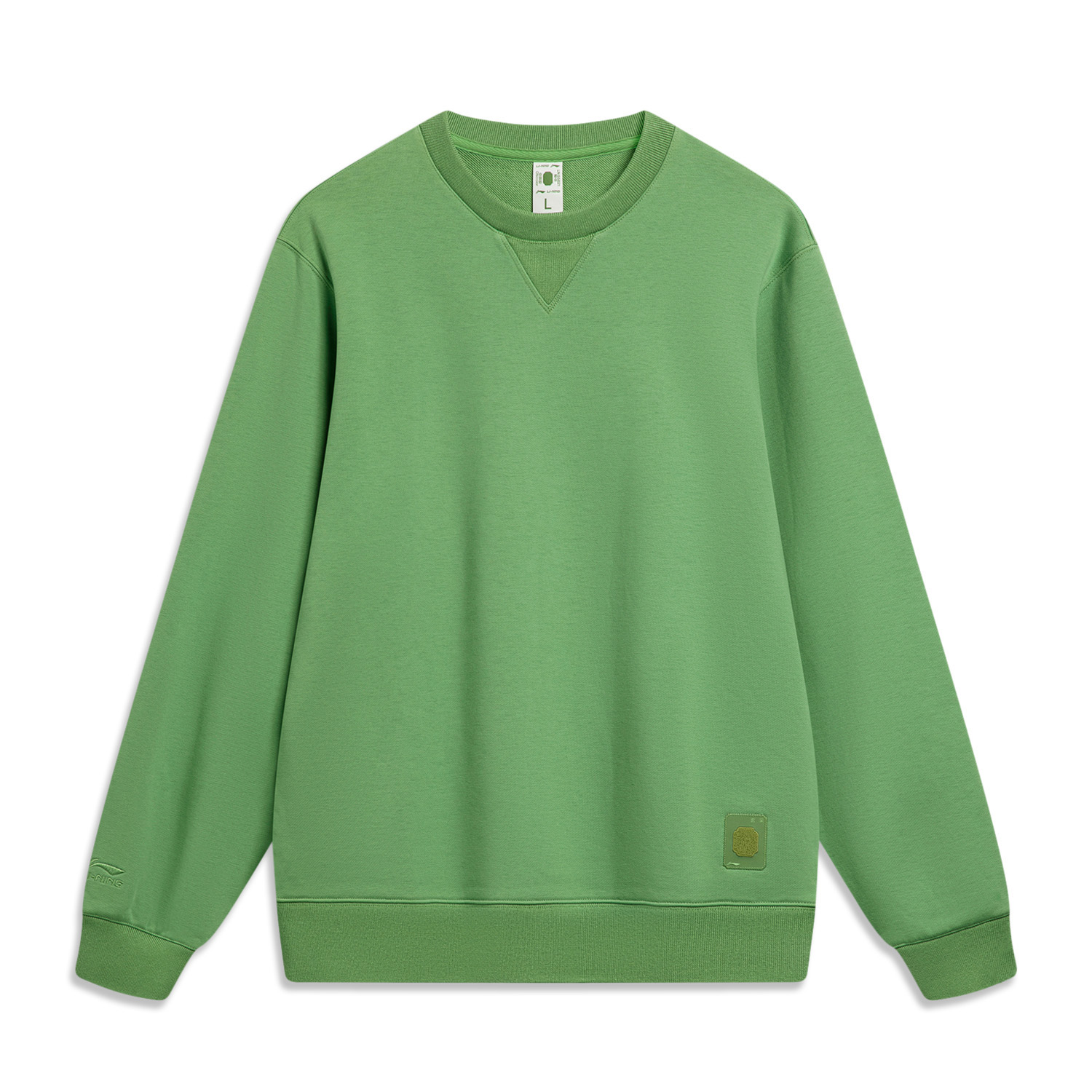Li-Ning Pullover Crewneck Sweatshirt Casual Series - Blue Mountain AWDU029-2