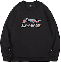 Li-Ning Pullover Hoodie Black/Neon - Sports Life Series Plain Logo Design AWDTD85-3 Li-Ning Pullover Hoodie Black/Neon - Sports Life Series Plain Logo Design AWDTD85-3