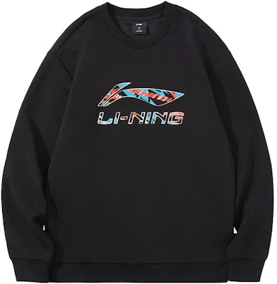 Li-Ning Pullover Hoodie Black/Neon - Sports Life Series Plain Logo Design AWDTD85-3 Buy Li-Ning Pullover Hoodie Black/Neon - Sports Life Series Plain Logo Design AWDTD85-3