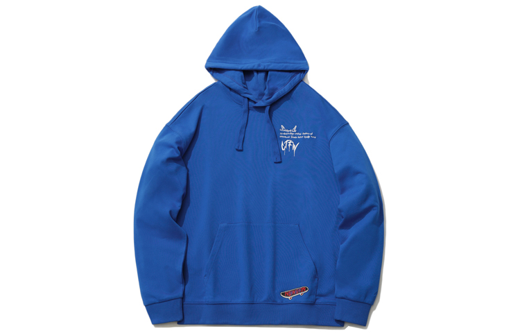 Li-Ning Pullover Hoodie Casual Unisex Blue AWDR506-3