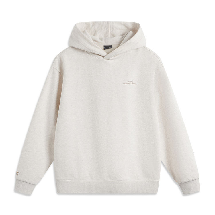 Li-Ning Pullover Hoodie Unisex Grey - Sport Lifestyle Series AWDUB65-1
