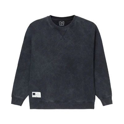 Li-Ning Pullover Sweatshirt Black - Unisex Casual Lifestyle Design AWDS065-8