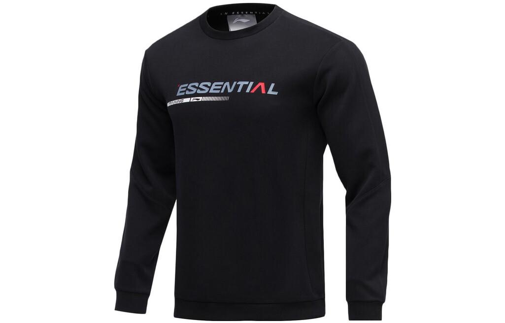 Li-Ning Pullover Sweatshirt Training Series Black AWDR007-1
