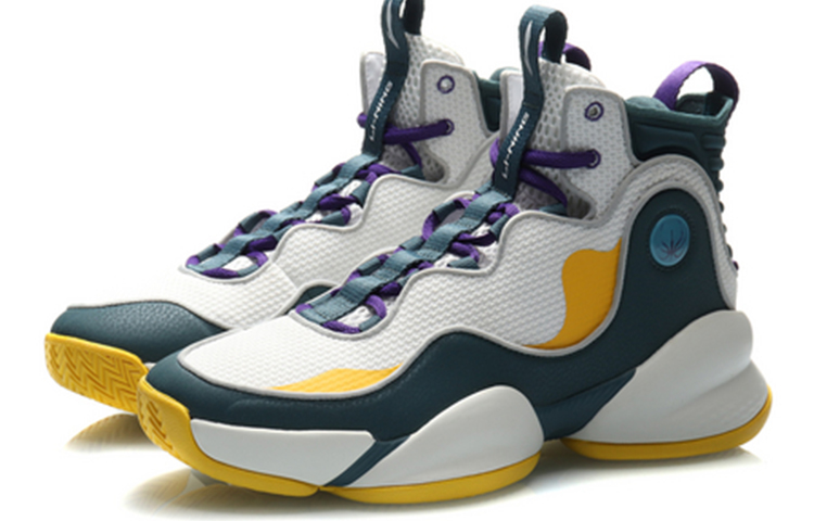 Lookbook Li-Ning QianKun Hi ''Blanc Vert'' ABAQ051-4