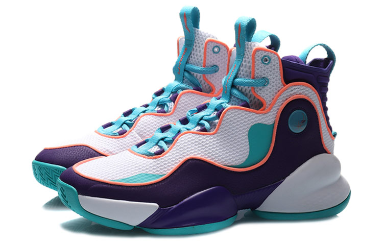 Lookbook Li-Ning QianKun Hi ''Weiß Lila'' ABAQ051-5