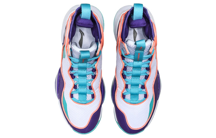 Shop Li-Ning QianKun Hi ''Weiß Lila'' ABAQ051-5