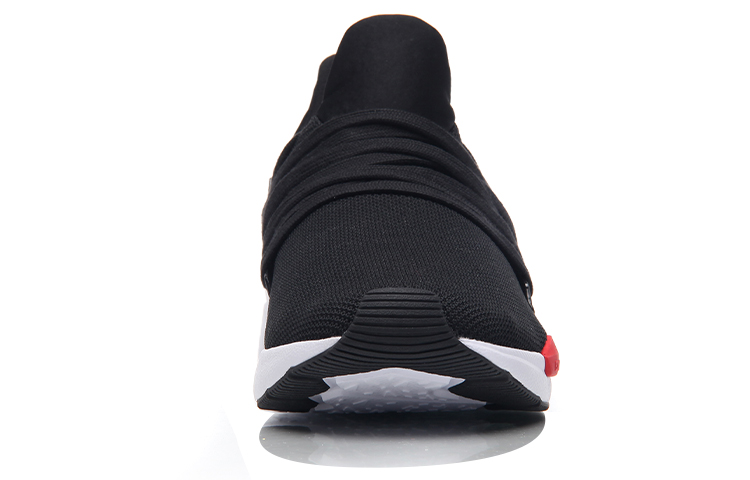 Shop Li-Ning Qicheng Knit 'Black White' AGLM099-1