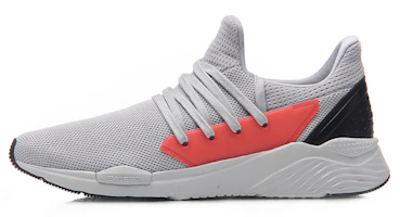 Li-Ning Qicheng Knit Low 'Grey Red' AGLM099-5 Li-Ning Qicheng Knit Low 'Grey Red' AGLM099-5