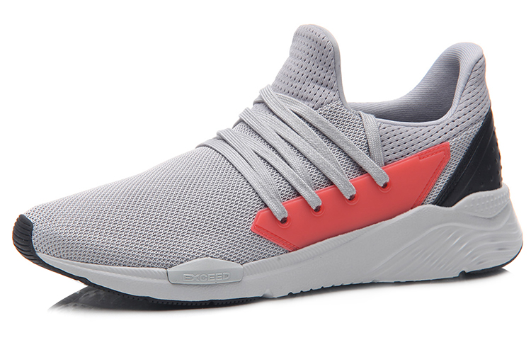 Order Li-Ning Qicheng Knit Low 'Kelabu Merah' AGLM099-5
