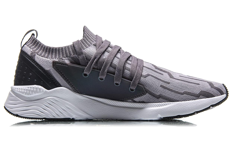 Order Li-Ning Qicheng One-Knit 'Dark Grey Purple' AGLN083-1