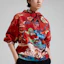 Shop Li-Ning Qilin Cloud Hoodie Washed Pullover Unisex Red-Brown Sweatshirt AWDQ403-1
