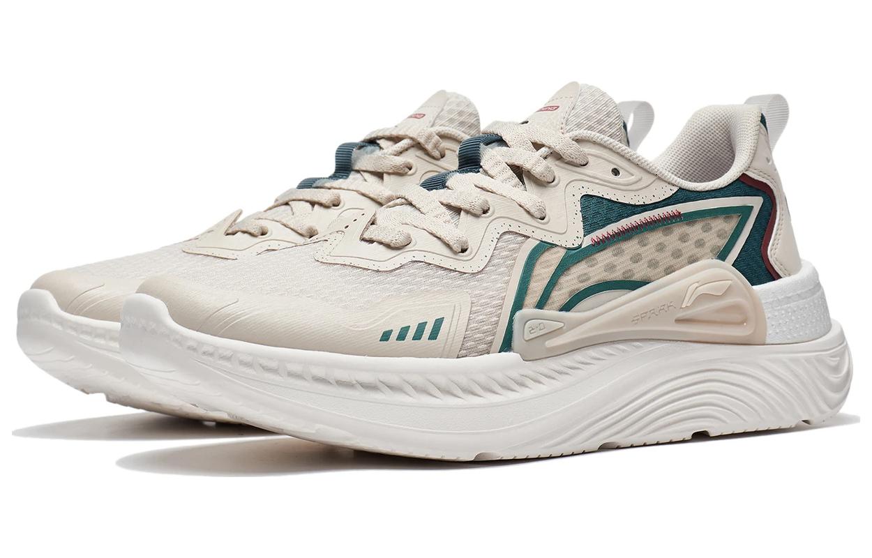 Lookbook Li-Ning Qingyou 'Beige Hijau Putih' AGLT057-4