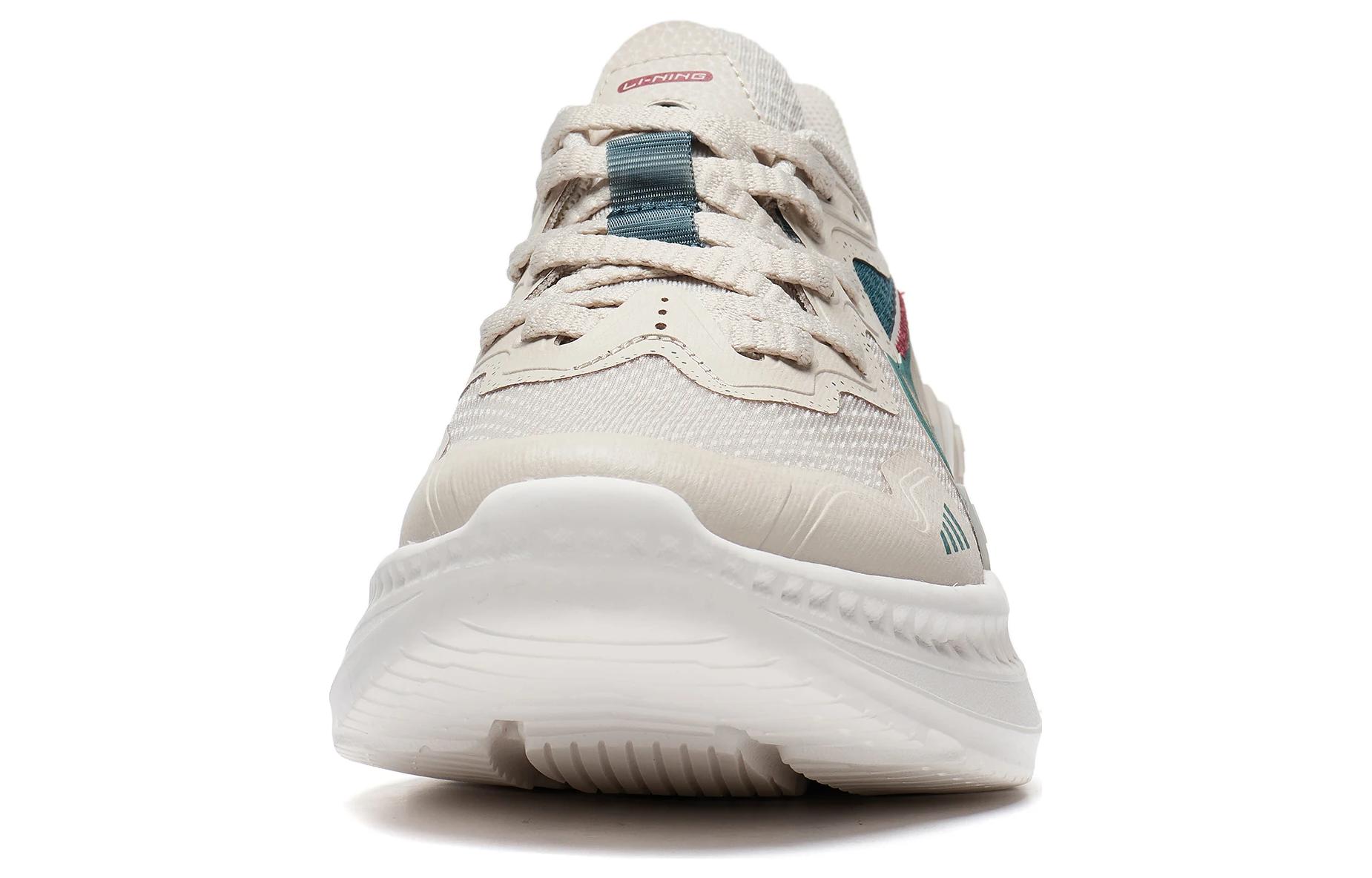 Shop Li-Ning Qingyou 'Beige Hijau Putih' AGLT057-4