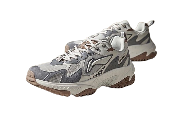 Lookbook 李寧 七星 2.0 ホワイトグレー AGCT311-2