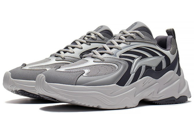 Lookbook 리닝 치싱 '그레이 블랙' (Li-Ning Qixing 'Grey Black') ARLS023-3