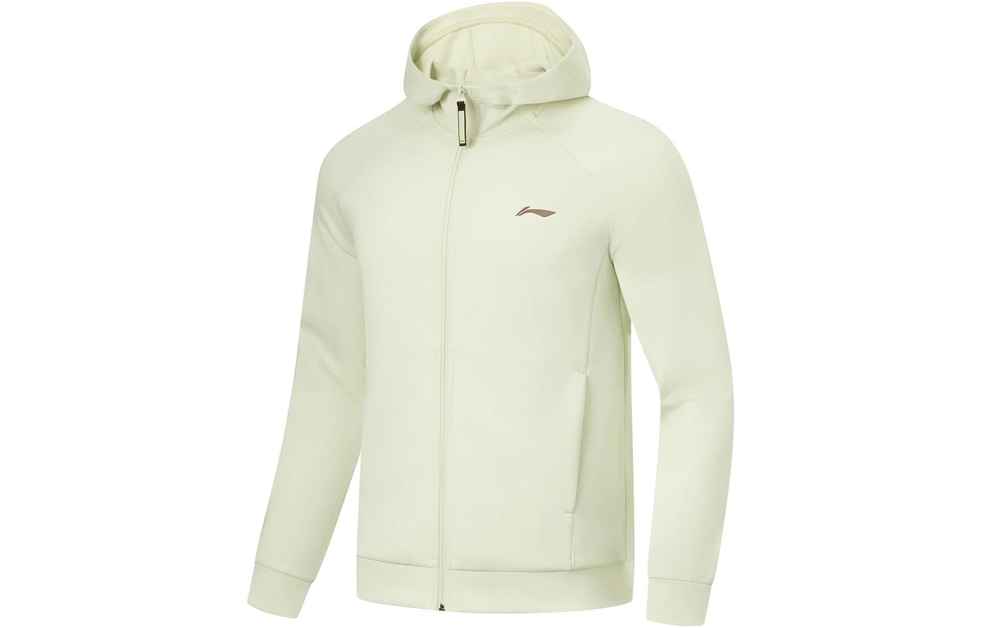 Li-Ning Quick-Dry Fitness Hoodie Light Tea Green AWDT521-2