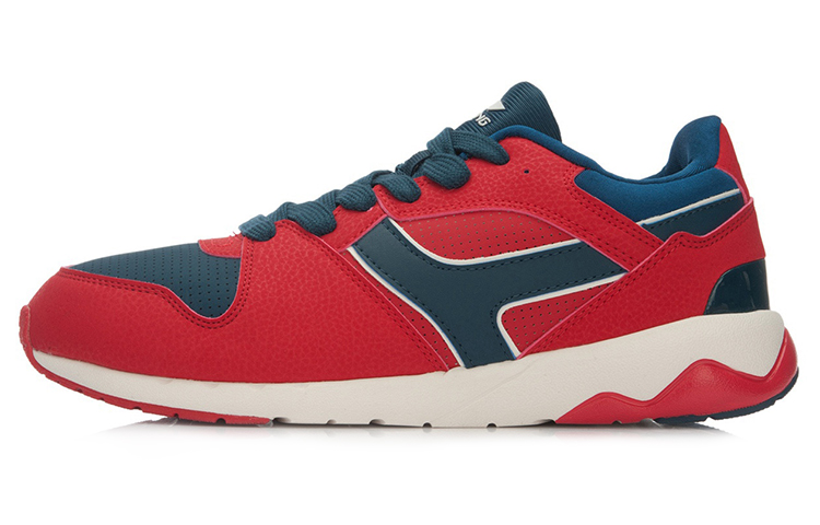 Li-Ning Radiant 96 Classic Running Shoes 'Red Blue' ALCL007-1