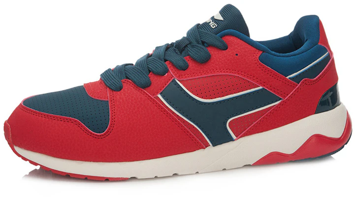Li-Ning Radiant 96 Klassieke Hardloopschoenen ''Rood Blauw'' ALCL007-1 Order Li-Ning Radiant 96 Klassieke Hardloopschoenen ''Rood Blauw'' ALCL007-1