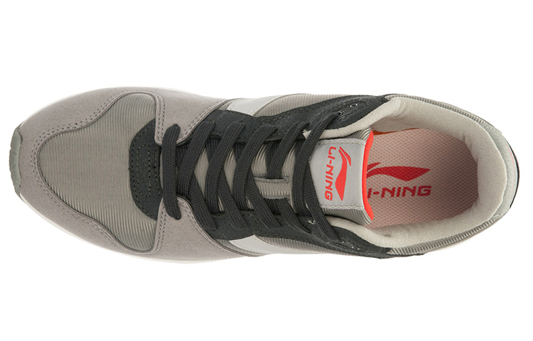 Lookbook Li-Ning Radiant 96 Retro ''Grijs Zwart'' ARCL017-2