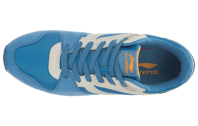 Lookbook Li-Ning Radiant 96 Retro Hardloopschoenen ''Blauw Grijs'' ARCL017-1